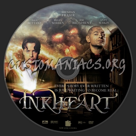 Inkheart dvd label