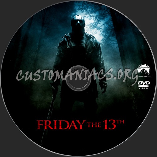 Friday The 13th dvd label