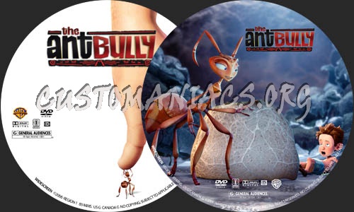 The Ant Bully dvd label