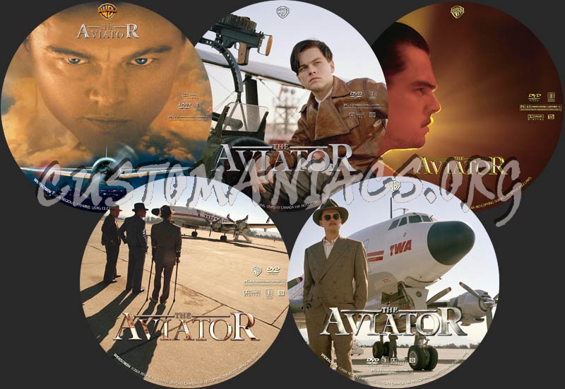 The Aviator dvd label