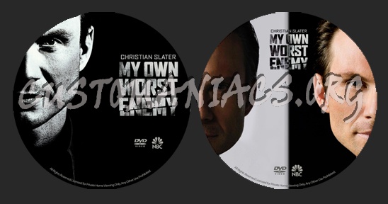 My Own Worst Enemy dvd label