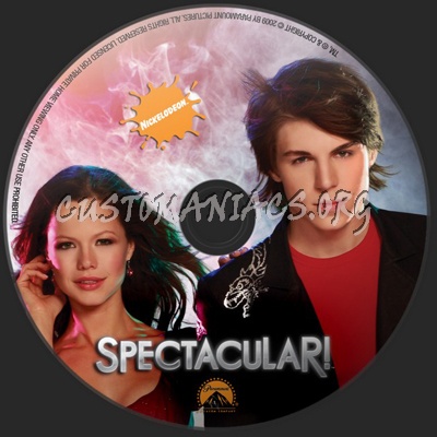 Spectacular! dvd label