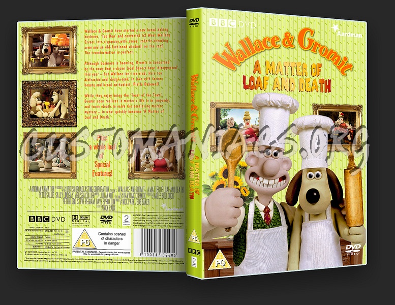 Wallace and Gromit - A Matter of Loaf and Death dvd cover