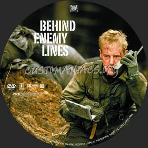 Behind Enemy Lines dvd label