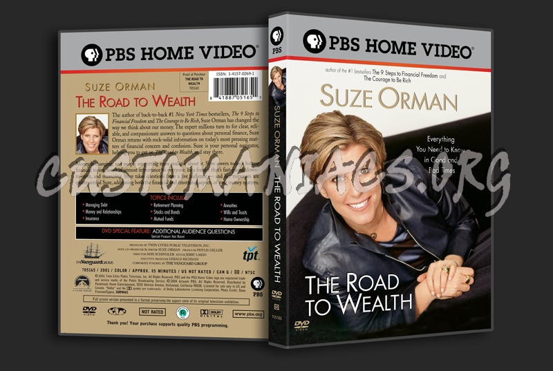 Suze Orman The Road to Wealth dvd cover