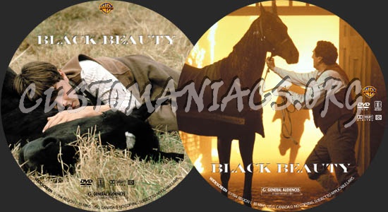 Black Beauty dvd label