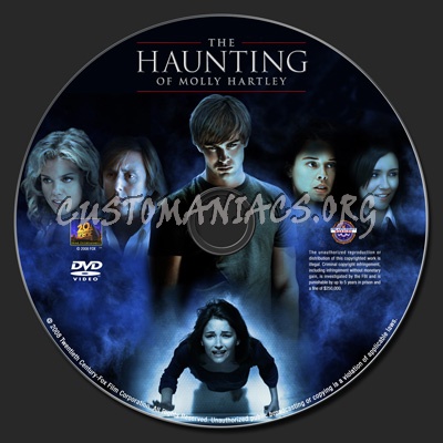 The Haunting of Molly Hartley dvd label