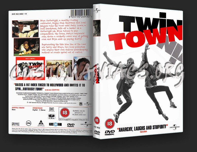 Twin Town dvd cover