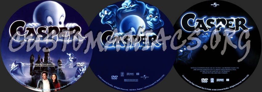 Casper dvd label