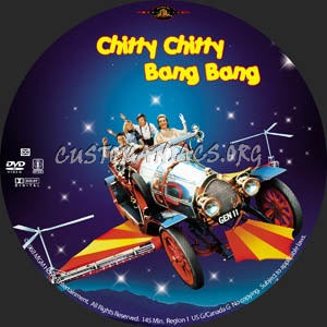 Chitty Chitty Bang Bang dvd label