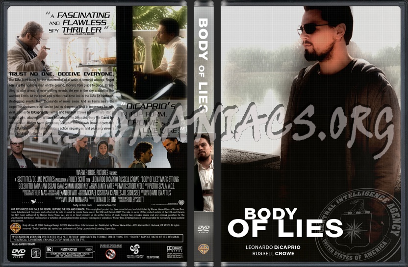 Body of Lies dvd cover