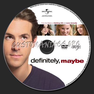 Definitely, Maybe dvd label