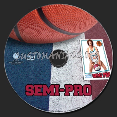 Semi-Pro dvd label