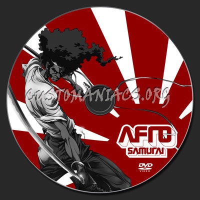 Afro Samurai dvd label