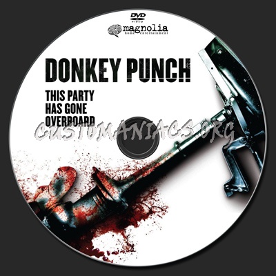 Donkey Punch dvd label