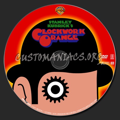 Clockwork Orange dvd label