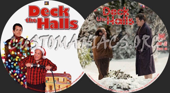 Deck the Halls dvd label