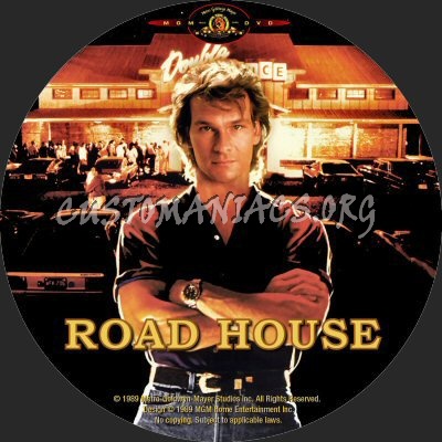 Road House dvd label