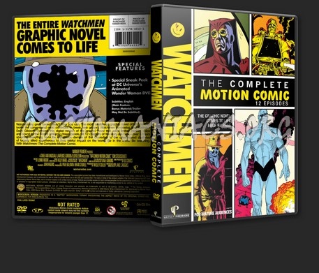 Watchmen - The Complete Motion Comic dvd cover