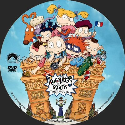 rugrats in paris dvd cover