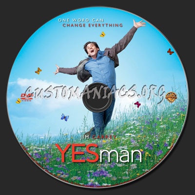 Yes Man dvd label