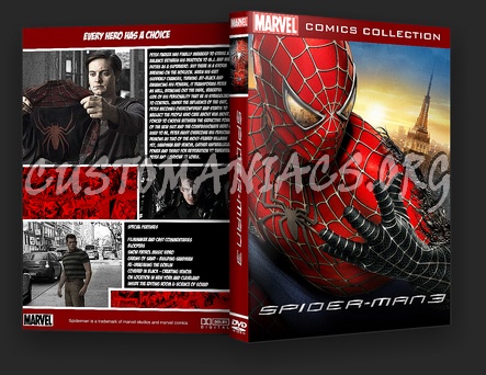 COVERS.BOX.SK ::: spiderman 3 dvd cover + label - high quality DVD