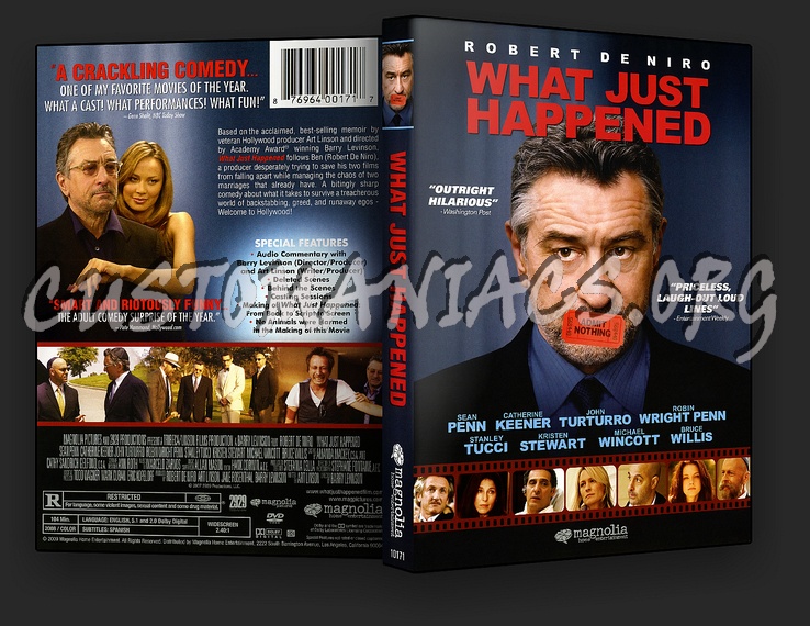 What Just Happened dvd cover