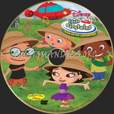 Little Einstein-Team Up For Adventure dvd label