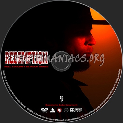 Redemption - A Mile from Hell dvd label