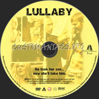 Lullaby dvd label