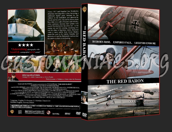 The Red Baron dvd cover