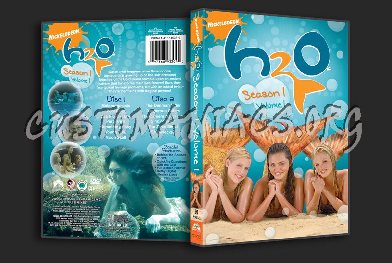 H2O Season 1 Volume 1 dvd cover