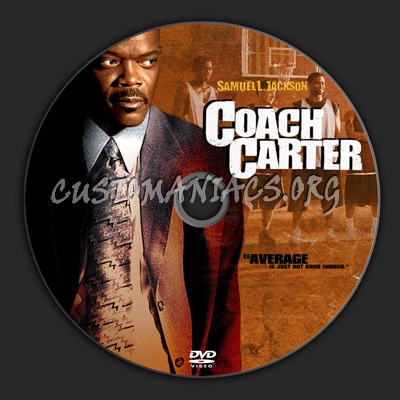 Coach Carter dvd label