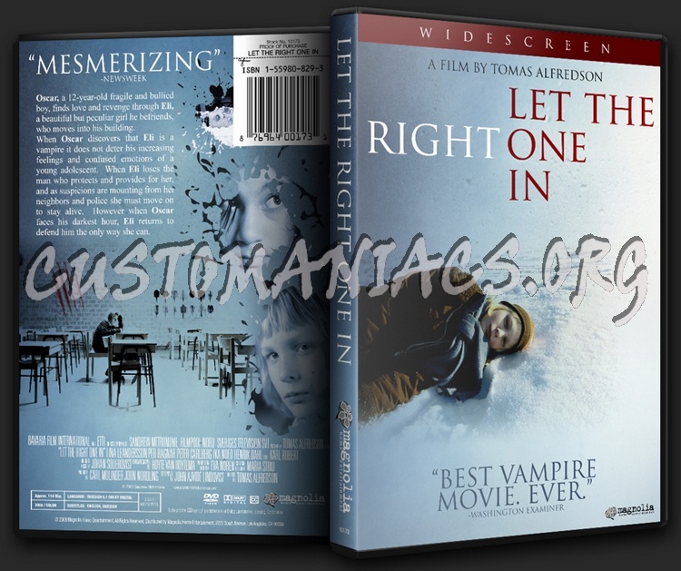 Let The Right One In Dvd Cover Dvd Covers Labels By Customaniacs Id 572 Free Download Highres Dvd Cover