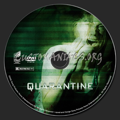 Quarantine dvd label