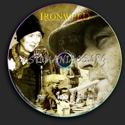 Ironweed dvd label