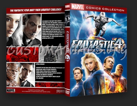 Fantastic Four Rise of the Silver Surfer dvd cover