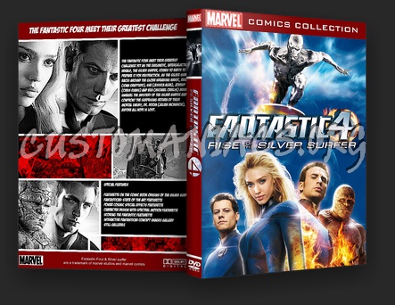 Fantastic Four Rise of the Silver Surfer dvd cover