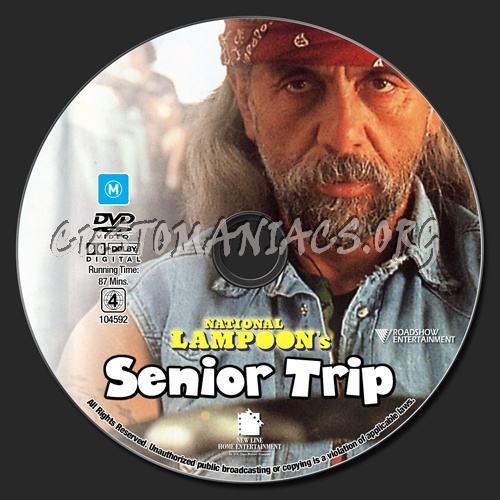 National Lampoon's Senior Trip dvd label