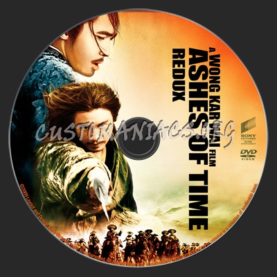 Ashes Of Time Redux dvd label