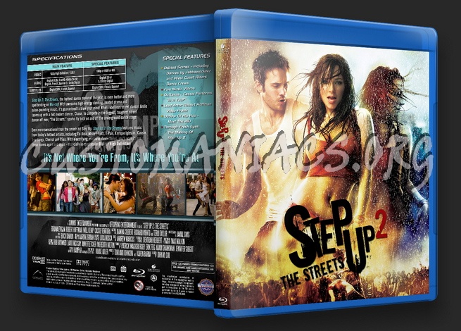 Step Up 2: The Streets blu-ray cover