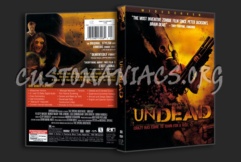 Undead dvd cover