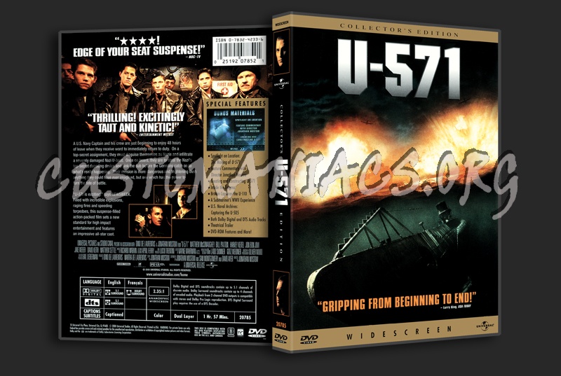 U571 dvd cover