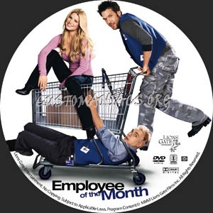 Employee of the Month dvd label