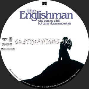 The Englishman Who Went Up a Hill But Came Down a Mountain dvd label