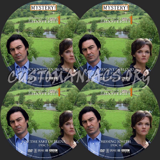 The Inspector Lynley Mysteries Series 1 dvd label