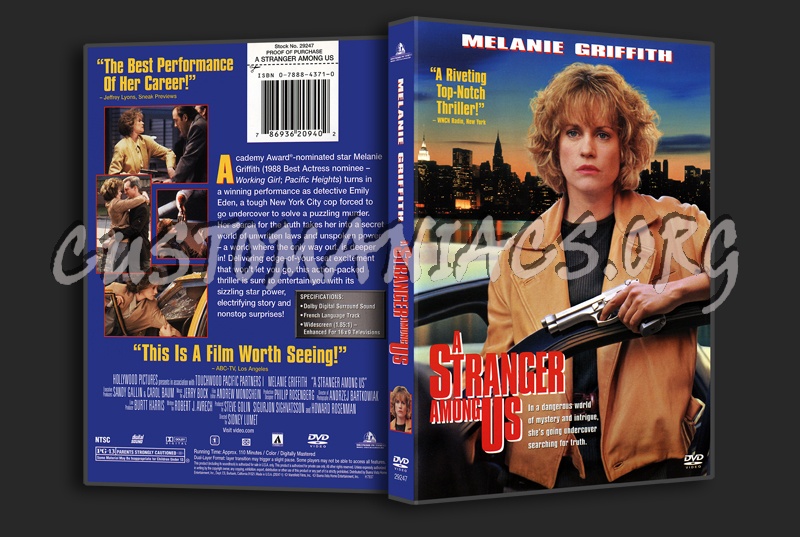 A Stranger Among Us dvd cover