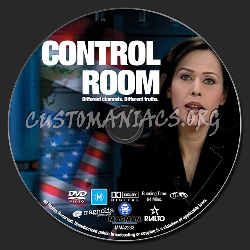 Control Room dvd label