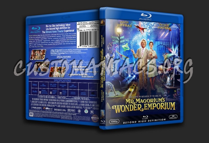 Mr Magorium's Wonder Emporium blu-ray cover