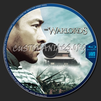 The Warlords blu-ray label